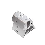 2040Kossel用メタルアルミコーナーピース、DELTAシリアル3Dプリンター対応 - 42/57モーター、中型・大型3Dプリンターアクセサリー付き(Model 57 Silver)