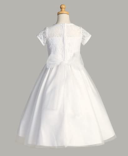 Made in USA - White Holy First Communion Dresses for Girls 7-16 - Vestidos de Primera Comunion para Niñas4