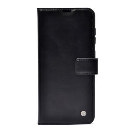 Xiaomi Redmi Note 15 ile Uyumlu Kılıf Siyah Zore Kapaklı Suni Deri Orijinal (Xiaomi Redmi Note 15 ile Uyumlu, Siyah)