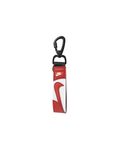 Nike Key Holder Schlüsselanhänger, Rot/Weiß, One size