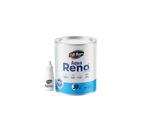 Aqua Reno Banyo Boyası, Beyaz, 2.5 L