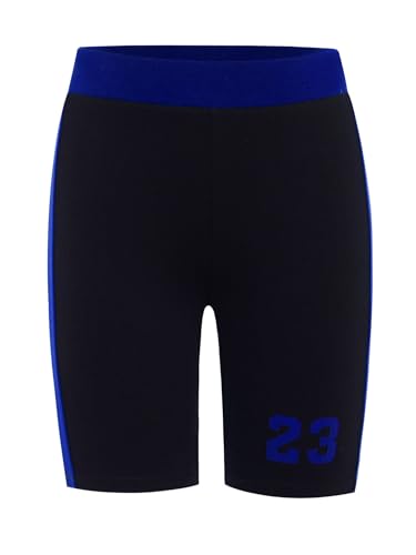 YiZYiF Kids Girls Sports Shorts Number Print Gym Workout Running Hot Pants Breathable Yoga Dance Bottoms3