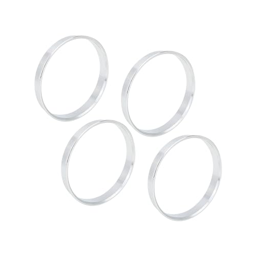 TUCKBOLD 4pcs 72.6 to 70.1 mm Aluminium Alloy Car Hub Centric Rings Wheel Bore Spacer Automotive Parts