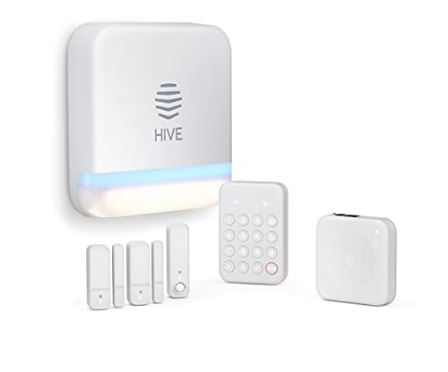 Hive 851997 HomeShield - Smart Home Security Starter Pack with hub, White, 620.0 mm*150.0 mm*620.0 mm