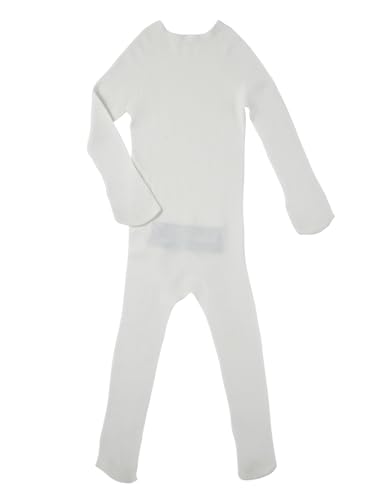 Viskin Baby Seamless Bodysuit for Eczema Prone Skin, Psoriasis and Itchy Skin, Viscose Fibre Onesie for Babies, Absorbs Moisture, Soothing and Cooling Effect 6-12 Months, Ecru