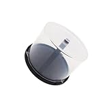 [Matériau PP] Ce rangement pour CD est fabriqué en polypropylène (PP). Son couvercle transparent lui confère légèreté et robustesse