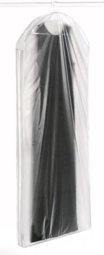 Sac de protection en vinyle transparent pour optimiser le rangement du dressing