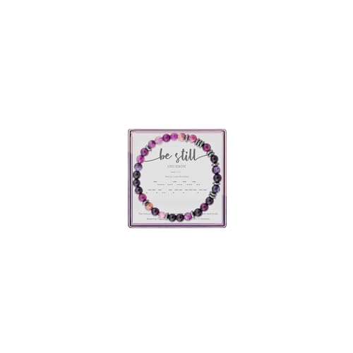 ARHTF Be Still And Know That I am God Bible Verse Ring 14k Gold-plated Stainless Steel Open Rings Purity Rings Christian Jewelry Gifts for Women Faith Psalm 46, Stainless Steel, No Gemstone