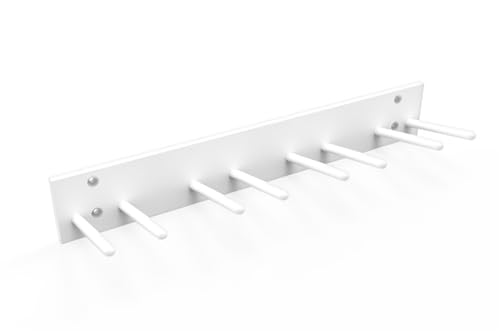 Miniatura 2 de Soporte para delantales de rayos X (montaje en pared) - 8 clavijas, para 4 delantales de plomo