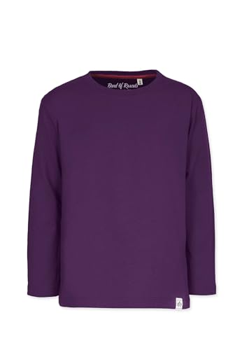 Band of Rascals Kinder Langarmshirt Basic aus Bio-Baumwolle Dark-Purple Gr. 140
