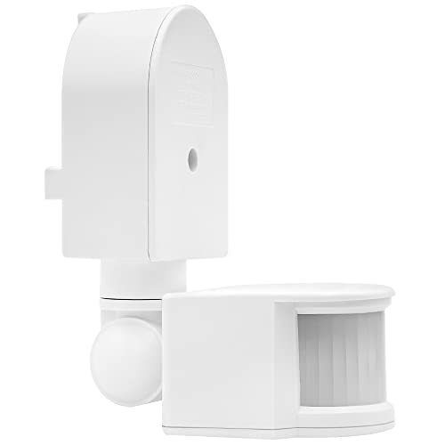 Maxxima Wall Mount Pir Occupancy Sensor, Hard-Wired Motion Sensor, Max Height 8 Ft, Residential, 120V, Ideal For Entryways, Hallways, Closets, Attics, Garages #TOP4