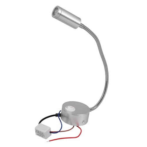 ARTIBETTER Flexible Arm LED Wall Light Bedside Lamp with Warm White Glow for Reading and Home Decor for Bedrooms and Study Spaces