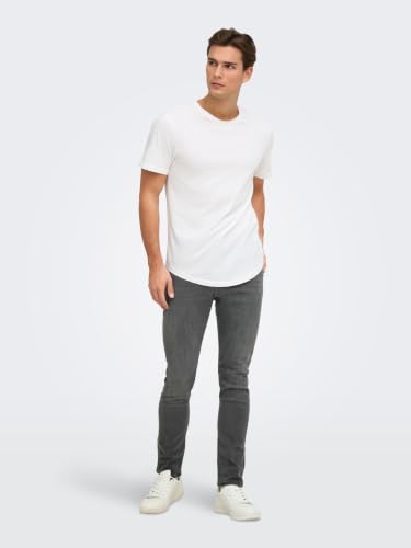 Only & Sons Herren Onsloom Black Washed Dcc 0447 Noos, Black Denim, 36W / 36L – Ansicht 3