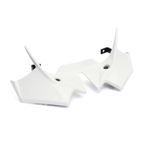 Becquet avant moto Z650 blanc aérodynamique et rigide 2021-2024