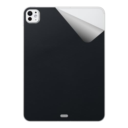 PDA工房 スキンシール iPad Pro (11インチ)(M4・2024年発売モデル) 対応 【レザー調・ブラック】