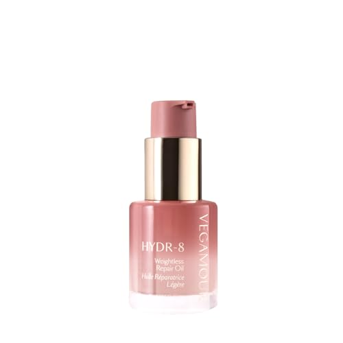 VEGAMOUR HYDR-8 Weightless Repair Oil | Strengthens, Smooths and Adds Shine with Marula Oil and Vitamin C | For All Hair Types | Formulated Without Silicones, Vegan and Cruelty-Free