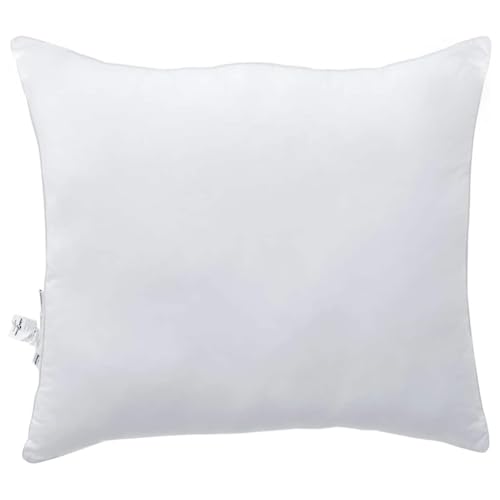 Almohada blanca de algodón poliéster con diseño ergonómico mullido 5
