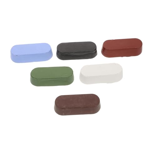 STOBAZA 6pcs Metal Polishing Wax Stainless Steel Aluminum Buffing Paste for Scratch Removal Versatile Restoration for Home Professional Use