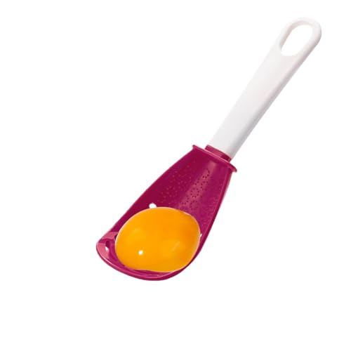 Cucchiaio da cucina multifunzionale, per grattugiare, scolare, schiacciare, separare tuorlo d'uovo, grattugiare