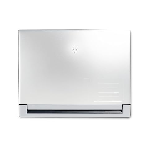 Image of MightySkins Skin Compatible with Alienware M18 R1 (2023) Full Wrap Kit - Solid White | Protective, Durable, and Unique Vinyl Decal wrap Cover | Easy to Apply & Change Styles | Made in The USA