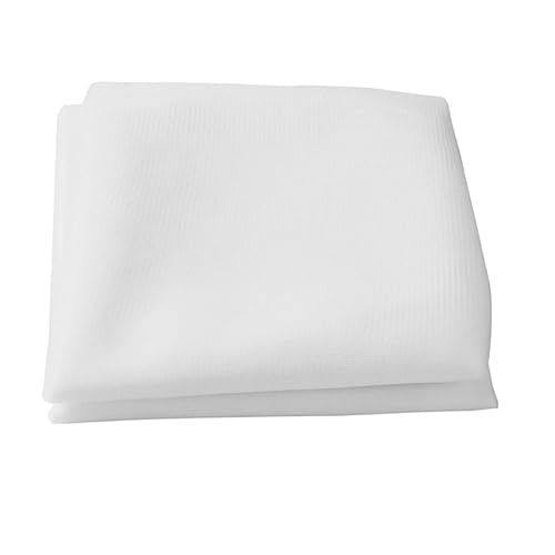Rouleau de tissu transparent organza blanc pour decoration mariage et fetes