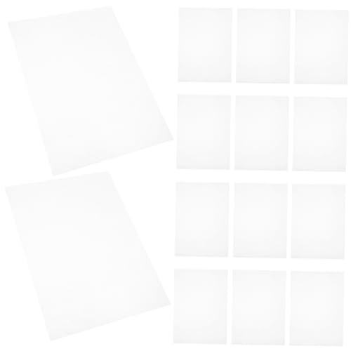 KONTONTY High Fidelity White Translucent Tracing Paper for Artists 100 Sheets A4 Size
