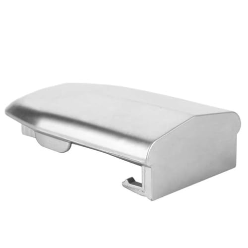 フロントドアアウトサイドハンドルカバーシルバー ABS 車ハンドルカバーキャップ 13596115 キャデラック用エスカレード用 2015 2016 2017 2018 2019 エクステリアサイドドアハンドルカバー