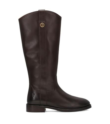 Frye Melissa Button Tall Inside Zip Women's Leather Boots, Classic