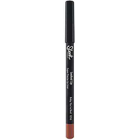 Sleek MakeUP Locked Up Super Precise Lip Liner, Long Lasting, Super Pigmented, Baby You're Bad (Burnt Orange) 1.79g Cover