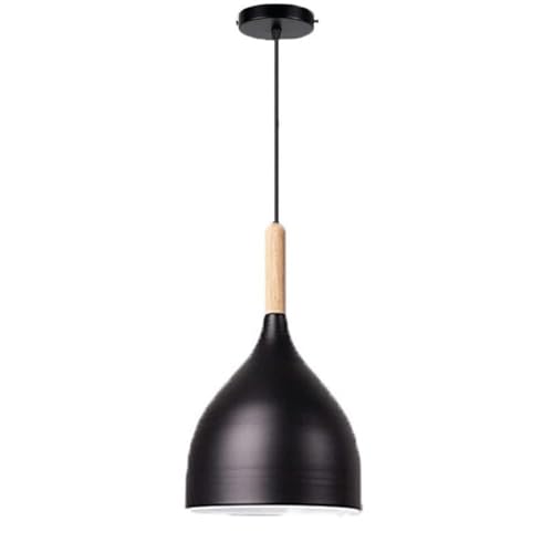 Industrial Vintage Metal Wood Pendant Lamp Chandelier Hanging Lighting Ceiling