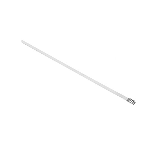 Sourcingmap 100pcs 7.9 Inches Stainless Steel Exhaust Wrap Coated Locking Cable Zip Ties - Image 4