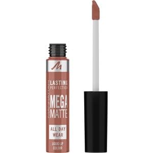 Manhattan Lasting Perfection Mega Matte Liquid Lip Color, Colore Rosso 210 Central Pink