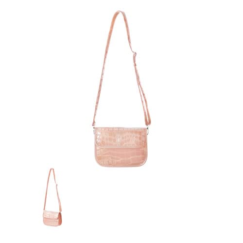 MINISO Stone Pattern Crossbody Bag with Flap (Pink) (B0C6YMQ72T) Amazon Price History, Amazon Price Tracker