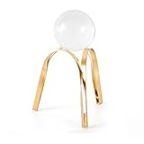 porta tv cristallo design La confezione contiene una sfera di vetro e un supporto in ferro dorato, che la rendono un'ottima scelta regalo. Regalo ideale per familiari, bambini, amanti, amici, vicini, colleghi, ecc. Possono essere utilizzati anche come regali di festa e di compleanno.