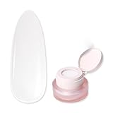 Ombre Gel Babyboomer Pure White 2g, strahlend weißes Ombregel für Aura Nails & klare Babyboomer Farbverläufe, perfekt für klassische Ombré Designs & French Looks bei Gelnägeln, Lynis-Nailshop.de