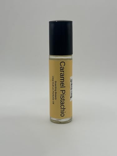 Boarding Beauty Salted Caramel and Pistachio Perfume Oil, Fragrance Oil and body oil 10ml/0.33 fl oz