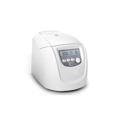 遠心機 実験室用PCR遠心分離機 高速プラズママイクロ遠心分離機 D3024 デジタル 0.2/0.5/1.5/2/5mlチューブ用 15000rpm ラボ用 研究用