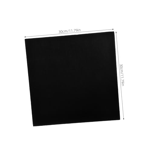 Brique murale auto-adhésive noir et panneau mur adhésif felt isolant phonique - 3
