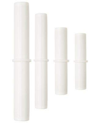 Bel-Art F37111-0012 Spin Cylindrical Magnetic Stirring Bar, No Pivot Ring, 8mm Diameter, 12.7 mm Length, Teflon PTFE (Pack of 50)