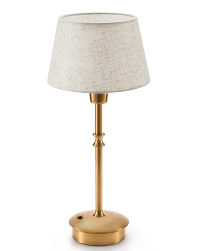 Egobasic Antik Metall Akku Tischlampe