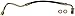 Dorman H620546 Rear Passenger Side Brake Hydraulic Hose Compatible with Select Chrysler Models