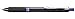 Oh! Gel Retractable Roller Pen, .7mm, Black Barrel, Blue Ink, Dozen
