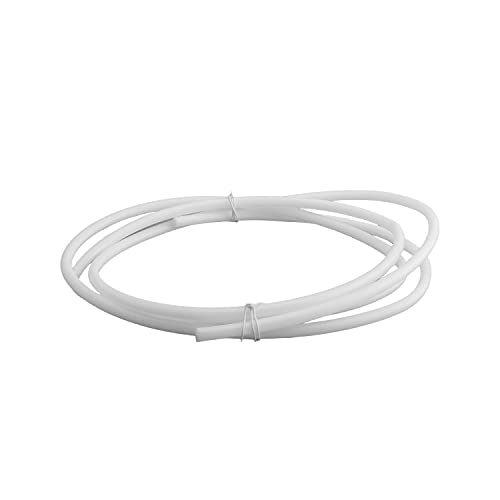 Image of Othmro PTFE Teflon Bowden Tube 6.56ft-5mm ID x 7mm OD-Milky White Connector Tubing for 3D Printer-1PCS