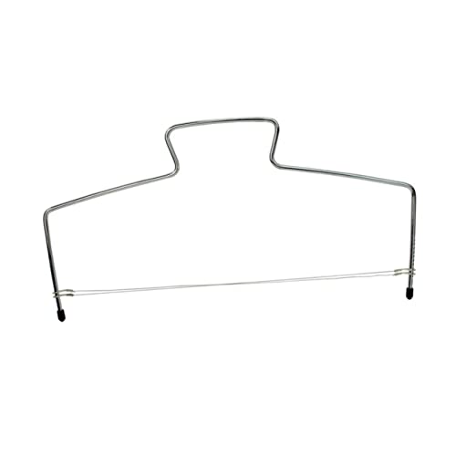 KICHOUSE Professional Cake Slicer Cake Leveler Easy to Use Clean 33 * 16cm Stainless Steel