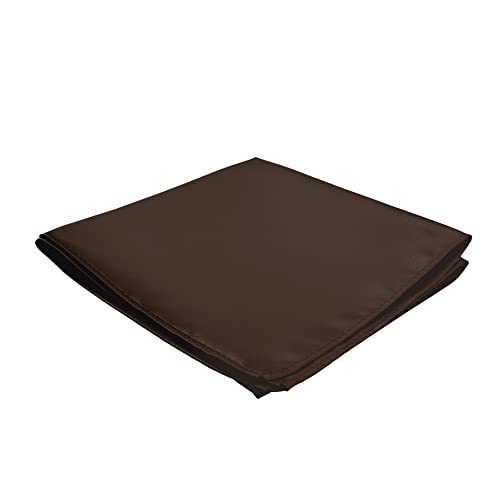 Image of Jacob Alexander Men's Pocket Square Solid Color Handkerchief