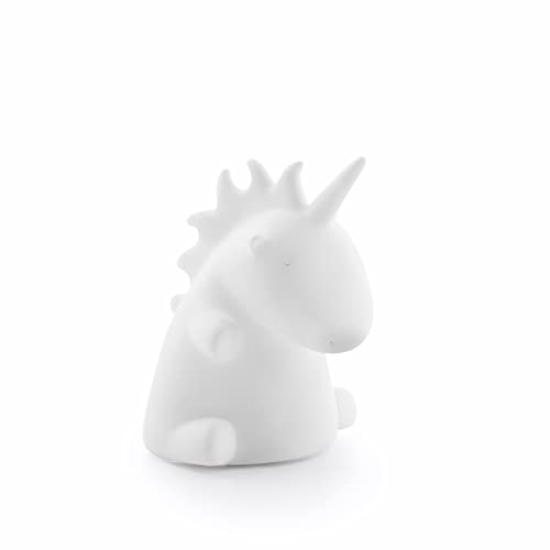 InnovaGoods Lámpara Unicornio Multicolor LEDicorn, Blanco, Unitalla