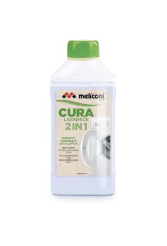 Meliconi Cura Lavatrice Liquido 2in1, Igienizzante e Anticalcare
