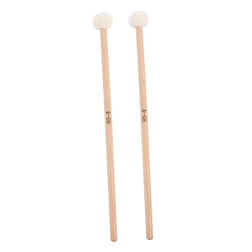 2 Baquetas de Timbal con cabeza de fieltro miniatura 1