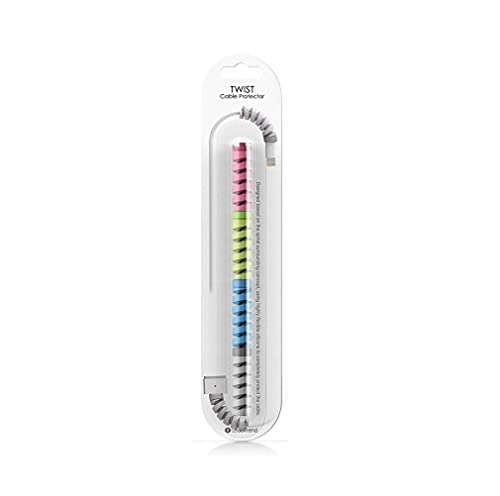 ILOFT Cable Protector Spiral Charger Data Organiser Saver Charging Cord Protective Cable Cover (Pack of 1 Set) (B092L2VBX1) Amazon Price History, Amazon Price Tracker