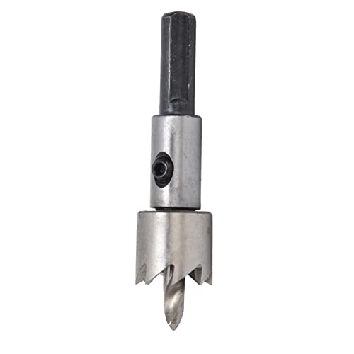 Broca para taladro tipo sacabocados de 17 mm, acero de alta velocidad, para madera, metal y plástico miniatura 3